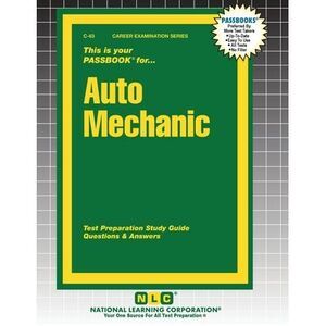 Auto Mechanic -- Passbooks